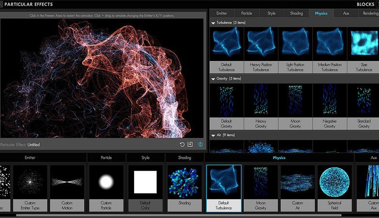 تأثيرات Trapcode Suite