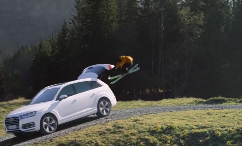 فيديو مثير لكيفية تصوير إعلان سيارة أودي كواترو الجديدة