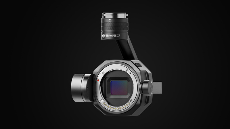 كاميرا Zenmuse X7 من دي جي آي تدعم صيغة ProRes RAW