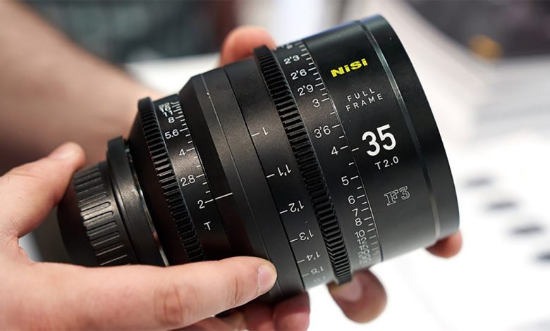 الاعلان عن سلسلة عدسات NiSi F3 السينمائية لكاميرات فل فريم