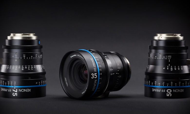 عدسات Xenon FF-Prime من شنايدر لكاميرات 4K فل فريم