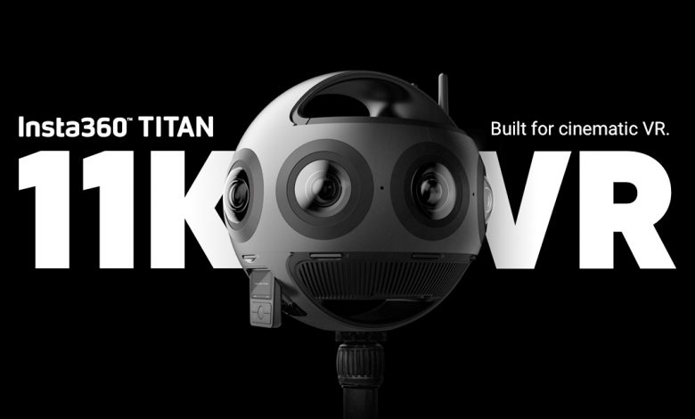 كاميرا Insta360 Titan لتصوير الواقع الافتراضي بجودة 11K