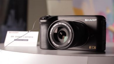 كاميرا Sharp 8K | اول كاميرا تصوير فيديو بجودة 8K للمستهلكين