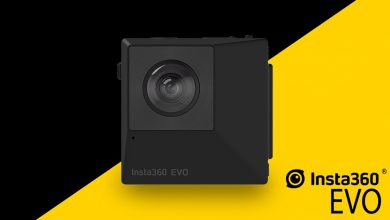 كاميرا Insta360 EVO لتصوير 3D فيديو 180 او 360 درجة