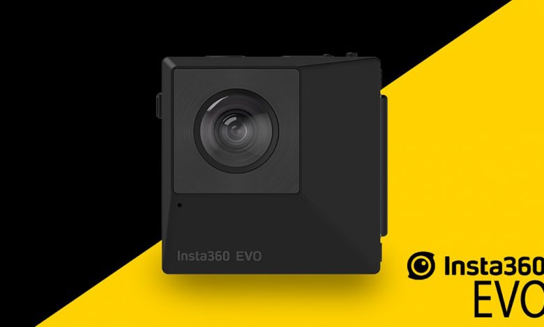 كاميرا Insta360 EVO لتصوير 3D فيديو 180 او 360 درجة
