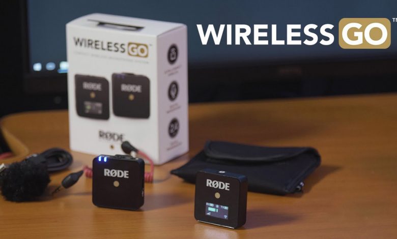 نظام Rode Wireless Go ميكروفون لاسلكي لتصوير الفيديو