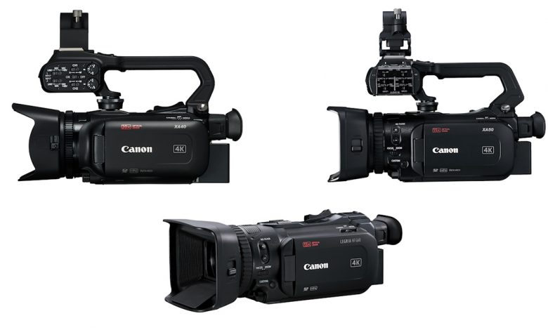 كانون LEGRIA | خمس كاميرات جديدة لتصوير الفيديو بجودة 4K