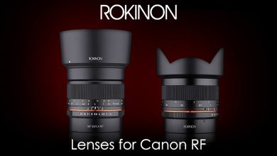 اطلاق سلسلة عدسات روكينون RF لكاميرات كانون ميرورليس