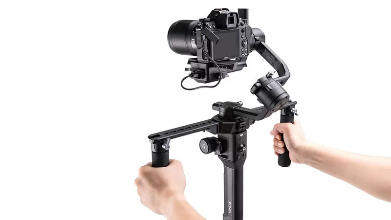 Ronins Switch Grip Handle Dji New Gimbal Creative School Arabia دي جي اي رونين اس جمبل تصوير قبضة Ronin S Switch Grip Dual Handle من دي جي اي 1 Creative School Arabia