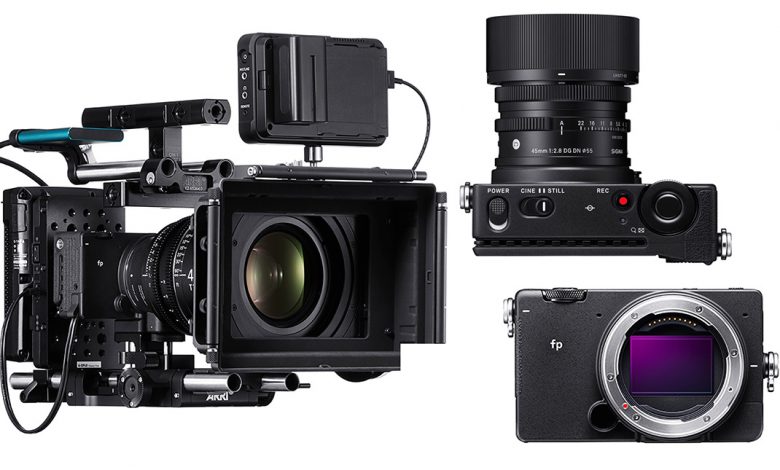 الاعلان عن Sigma fp كاميرا للتصوير السينمائي محمولة بالجيب