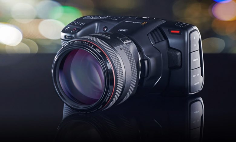 بلاك ماجيك Pocket Cinema Camera 6K كاميرا سينمائية لتصوير فيديو 6K