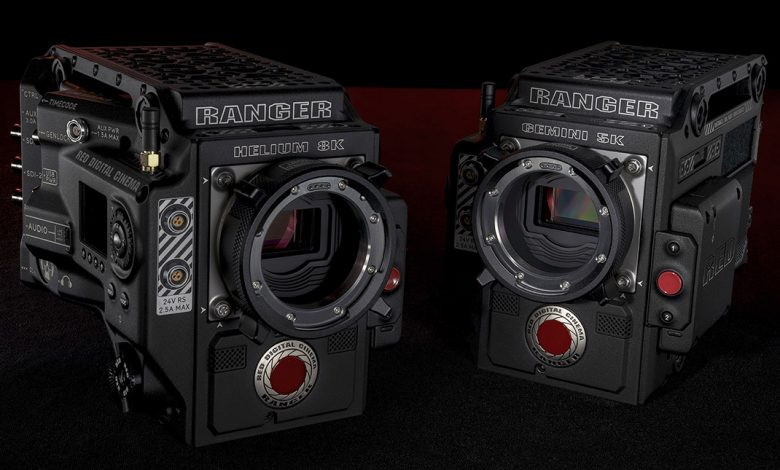 RED تعلن عن كاميرتي RANGER HELIUM 8K و RANGER GEMINI 5K