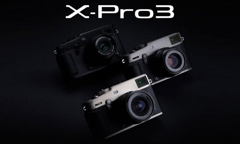 فوجي فيلم X-Pro3 كاميرا بوضوح 26 ميجابيكسل وتصوير فيديو 4K