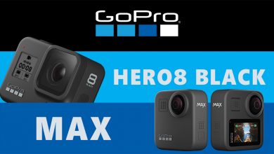 الاعلان عن كاميرا GoPro Hero8 Black و GoPro Max 360 Action