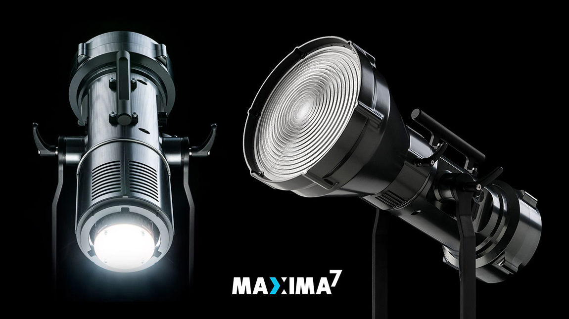 الاعلان عن Maxima 7 ضوء ال اي دي بقوة 1200 واط للتصوير السينمائي