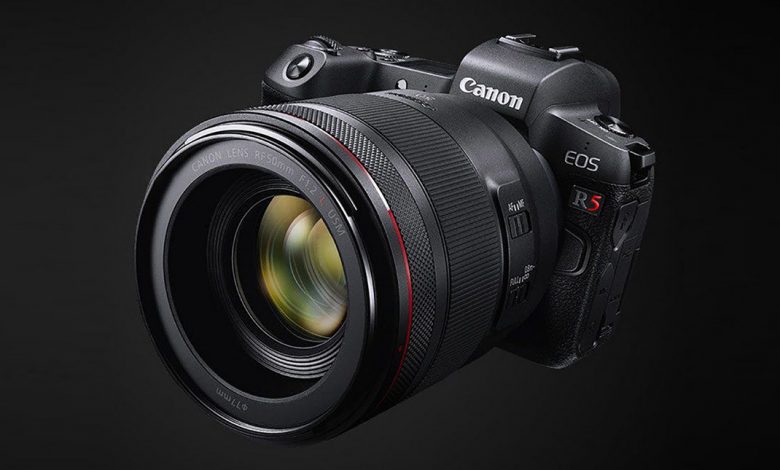 الإعلان عن مواصفات كاميرا كانون EOS R5 بتصوير فيديو 8K فل فريم