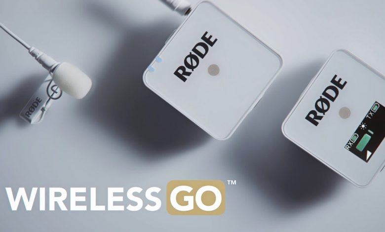 الاعلان عن Wireless GO White ميكروفون وايرليس من RODE لتصوير المقابلات وتدوين الفيديو