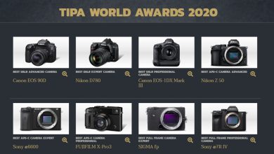 جوائز TIPA 2020 تعلن عن افضل الكاميرات والعدسات ومعدات التصوير لعام ٢٠٢٠