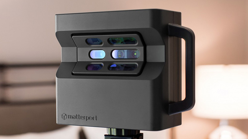  الاعلان عن Matterport MC250 Pro2 كاميرا تصوير واقع افتراضي مخصصة لتصوير العقارات