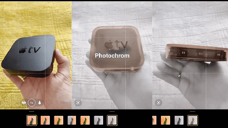 ميزة Photochrom في هاتف OnePlus 8 Pro للتصوير من خلال الملابس والبلاستيك