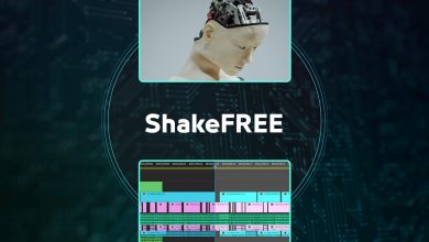 اضافة ShakeFREE لإزالة اللقطات عديمة الفائدة في مشروع المونتاج عن طريق الذكاء الاصطناعي