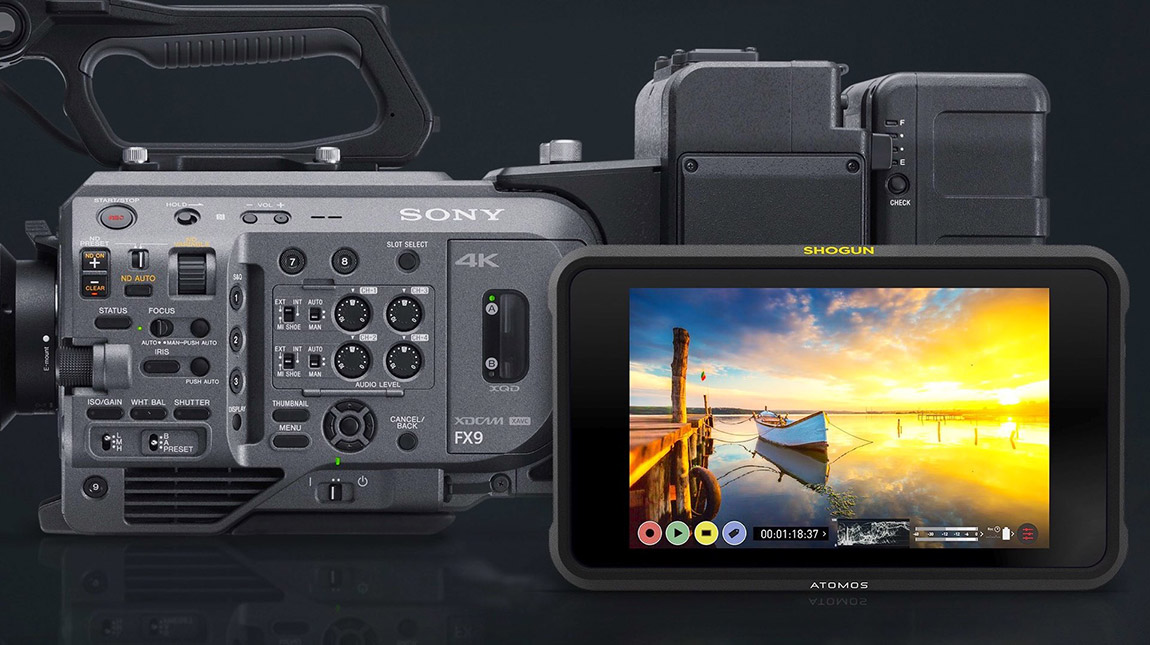 كاميرا Sony FX9 تحصل على تحديث برمجي لتصوير فيديو 4K RAW بعمق الوان 16 بت