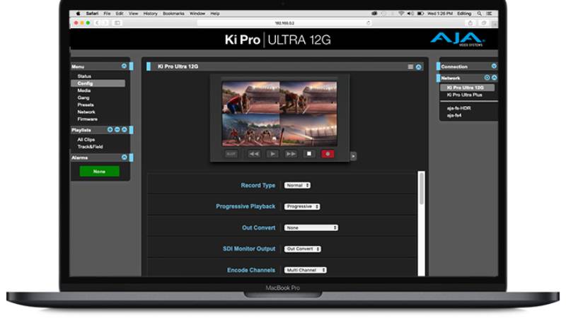 الكشف عن AJA Ki Pro Ultra 12G شاشة تسجيل ومراقبة الفيديو بدقة 4K