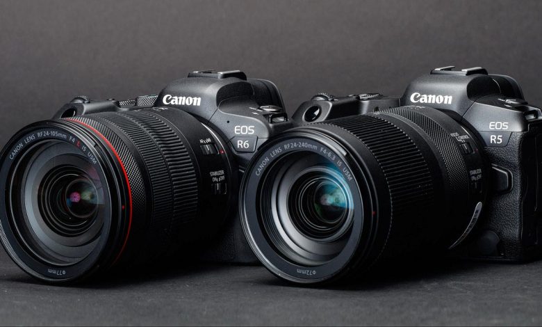 Canon EOS R5 وكانون EOS R6