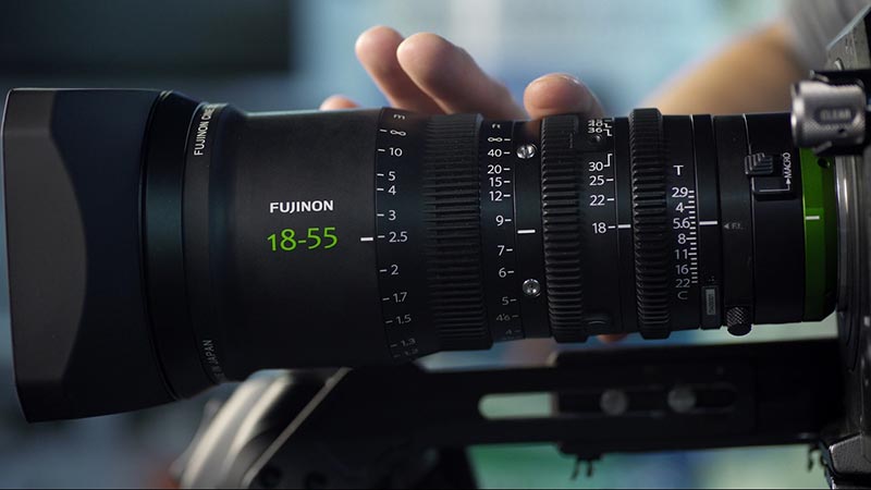 مراجعة سريعة لعدسة فوجي فيلم السينمائية Fujinon MK 18-55mm