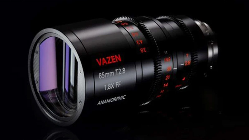 الإعلان عن عدسة انامورفيك Vazen 85mm T2.8 1.8X للكاميرات السينمائية ذات مستشعر فل فريم 