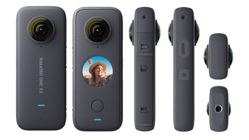 كاميرا Insta360 ONE X2 لتصوير وبث فيديو ٣٦٠ درجة بدقة 5.7K