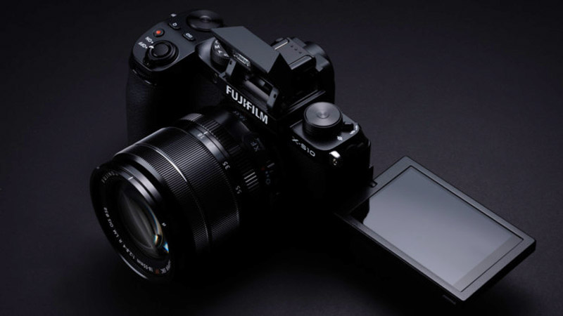 فوجي فيلم X-S10 كاميرا للمبتدئين بمستشعر 26 ميجابكسل وتصوير فيديو 4K